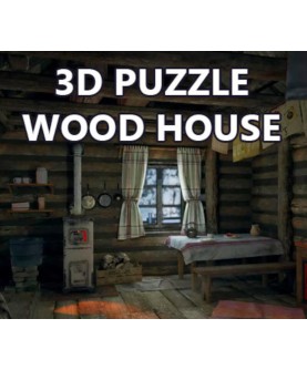 3D PUZZLE - Wood House Steam Key GLOBAL